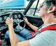  ??  ?? Below left: Seats are Cobra RS buckets, steering wheel a Ferrari-sourced Momo. Note the timing gear ready for some long-distance events
Below right: Stuart has since moved the car to a new owner, but he enjoyed every step of the journey from ebay find to road warrior…
