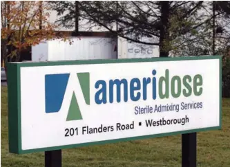  ?? AP PHOTO ?? The closure of Ameridose, which controlled an estimated 70% of the compoundin­g market with Pharmedium, worsened a shortage of several drugs already in short supply.