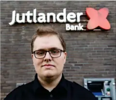  ?? FOTO: RENÉ SCHÜTZE ?? Mads Bach Hansen endte hos Jutlander Bank, da han vendte Danske Bank ryggen.