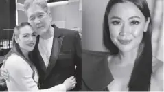  ?? ?? Claudine Barretto says she’s clueless about Jodi Sta. Maria’s absence at Johnny Manahan’s tribute party.