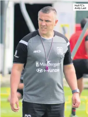  ??  ?? Hull FC’S Andy Last