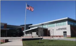  ?? JULIA MALAKIE — LOWELL SUN ?? North Middlesex Regional School District is among those districts this year who will be asking voters to approve a propositio­n 2½ override. Pictured, North Middlesex Regional High School.