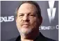  ??  ?? Harvey Weinstein