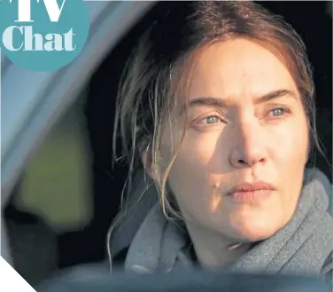  ??  ?? ● Kate Winslet in glossy new crime drama Mare Of Easttown