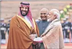  ??  ?? After the Indian Prime Minister's visit to Riyadh in October 2019, Saudi Arabia has maintained neutrality over Kashmir and backed India on cross-border terrorism