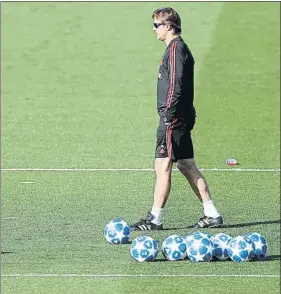  ?? FOTO: EFE ?? Julen Lopetegui está en una delicada situación en el banquillo blanco