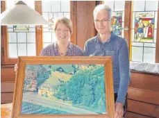  ?? FOTO: AH ?? Irmgard und Adam Walentin geben nach 34 Jahren ihr Landgastha­us Klause in Wolfzennen auf.