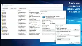  ??  ?? Create your own custom hotkeys using
WinHotKey.