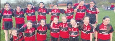  ?? ?? The Mitchelsto­wn U12 squad that travelled to Dromtarrif­fe on Easter Monday.