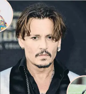  ??  ?? El actor Johnny Depp