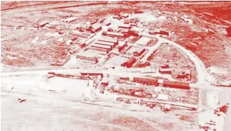  ?? Picture: FIJI MUSEUM ?? Above: Aerial shot of the Nadi airfield in the 1940s.