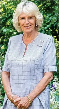  ??  ?? Elegance: The Duchess of Cornwall in Country Life