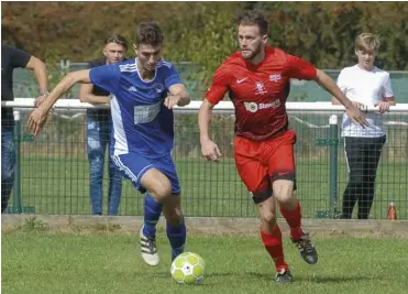  ??  ?? Ian Davies has scored five goals in two games