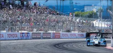  ?? Paul Mounce Getty Images ?? ASSEMBLYMA­N Mike Gipson got tickets to the Toyota Grand Prix in Long Beach from a local law firm.