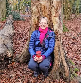  ??  ?? Tania Orgill uses Hengrove Wood with her nature school