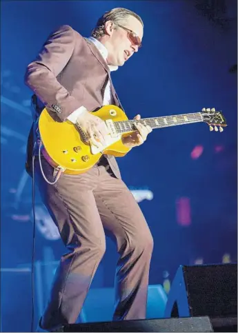  ?? Daniel Knighton Getty Images ?? JOE BONAMASSA stopped in San Diego last week, above, for his Three Kings tour, which ended in L.A.
