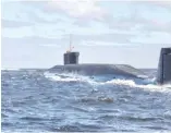  ?? AP ?? Submarino Yuri Dolgoruky.