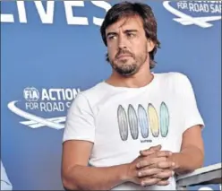  ??  ?? MEJORAS. Alonso no es optimista con la evolución del motor Honda.