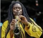  ??  ?? Sax to the max: Courtney Pine