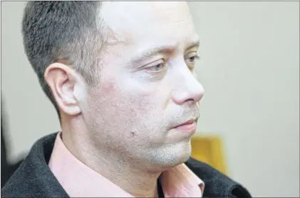  ?? TELEGRAM FILE PHOTO ?? Ray Newman, 40, in provincial court in St. John’s in March.