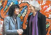  ?? J.L. CEREIJIDO/EFE 2015 ?? Emmanuelle Charpentie­r, left, and Jennifer Doudna discovered CRISPR-cas9, a tool that can edit genes by altering DNA. The technique, through, raises ethical issues.