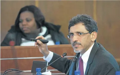  ?? /Trevor Samson ?? Sweet deal: Economic Developmen­t Minister Ebrahim Patel says Chinese oil giant Sinopec will use SA as its base to expand its African refining business.