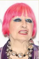  ??  ?? &gt; Birthdays: from left, Zandra Rhodes and Twiggy