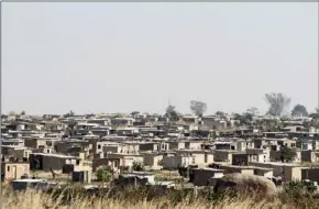  ?? ?? Hopley is among a number of settlement­s in Harare that have been not regulated and developed into habitable suburbs over the years.