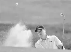  ??  ?? Jordan Spieth of the USA in action during a practise round for the WGC Dell Match Play at Austin Country Club in Austin, Texas. — AFP photo