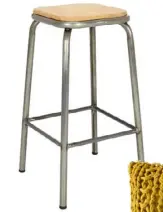  ??  ?? Luca Academy
bar stool, $149, from Farmers.