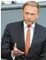  ??  ?? Christian Lindner