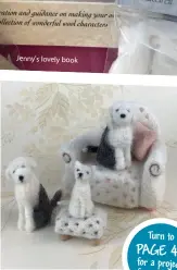  ??  ?? Jenny's lovely book
Sweet little dogs