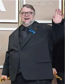  ?? ?? El mexicano
Guillermo Del Toro portó el listón