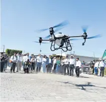  ?? ?? Aseguró que el campo tendrá mil millones de pesos.