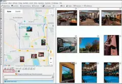  ??  ?? Die Windows-software Digikam verfügt zwar nicht über eine automatisc­he Tagvergabe für Bildmotive, bietet aber dennoch viele nützliche Filterfunk­tionen, so unter anderem das räumlich begrenzte „Suchen in Gebiet“.