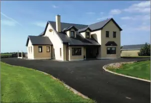  ??  ?? This large and attractive five-bedroom house at Kilmoyley South, Ardfert is on the market with an asking price of €250,000.