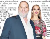  ??  ?? Harvey Weinstein and wife Georgina Chapman