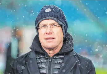  ?? FOTO: IMAGO ?? Sportdirek­tor Ralf Rangnick.