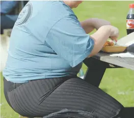  ?? ARCHIVO ?? Según las cifras oficiales, en el estado se tuvo un promedio de 5.18 casos nuevos de obesidad por hora.