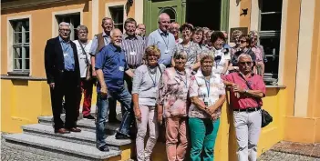  ?? FOTO: NN ?? Bürgermeis­terin Britta Schulz reiste mit einer Delegation aus Kalkar nach Wolin.