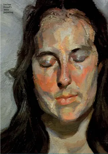  ?? PHOTO: WIKIART/LUCIAN FREUD ?? Lucian Freud’s 2002 painting