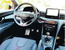  ?? BRIAN HARPER/DRIVING.CA ?? 2019 Hyundai Veloster interior.
