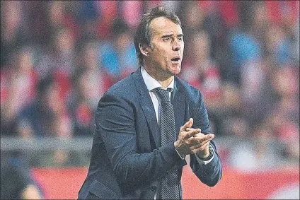  ?? FOTO: GETTY ?? Lopetegui ha empezado LaLiga con muy buen pie El ex selecciona­dor español y técnico del Madrid cuenta sus partidos por victorias