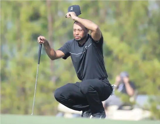  ?? Picture / AP ?? Tiger Woods has struggled to rediscover his best form in recent years but showed glimpses of excellence during his comeback at the Hero World Challenge.