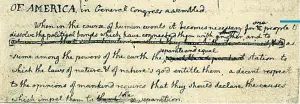  ??  ?? The Second Continenta­l Congress voted to declare independen­ce from Britain on July 2, not July 4. It took two days to have the official document prepared.