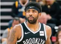  ?? FUENTE EXTERNA ?? Kyrie Irving, de los Nets, declina recibir la vacuna.