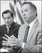  ?? Rich Pedroncell­i AP ?? ASSEMBLYMA­N Phil Ting has proposed funding for matching grants.