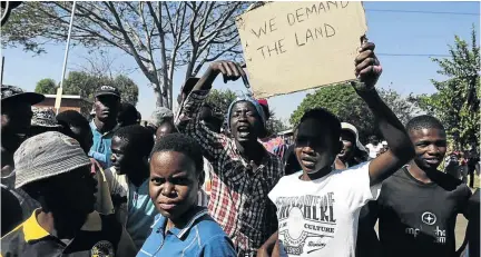  ?? /THULANI MBELE ?? The writer says the motion on land expropriat­ion without compensati­on presents an opportunit­y for MPs to lay bare the ideologica­l persuasion­s that inform their vision for the economy.