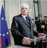  ?? Ansa ?? Presidente della Camera Sergio Mattarella potrebbe dare l’incarico esplorativ­o a Roberto Fico, presidente della Camera ed esponente Cinque stelle