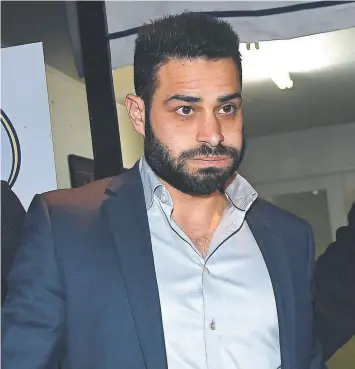  ?? Picture: AAP ?? Ali Fahour leaves the Northern Football League after being suspended for 14 matches.